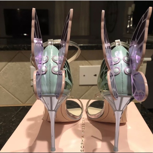 Sophia Webster Chiara Butterfly Sandal Sz 38.5 NIB - Picture 4 of 7